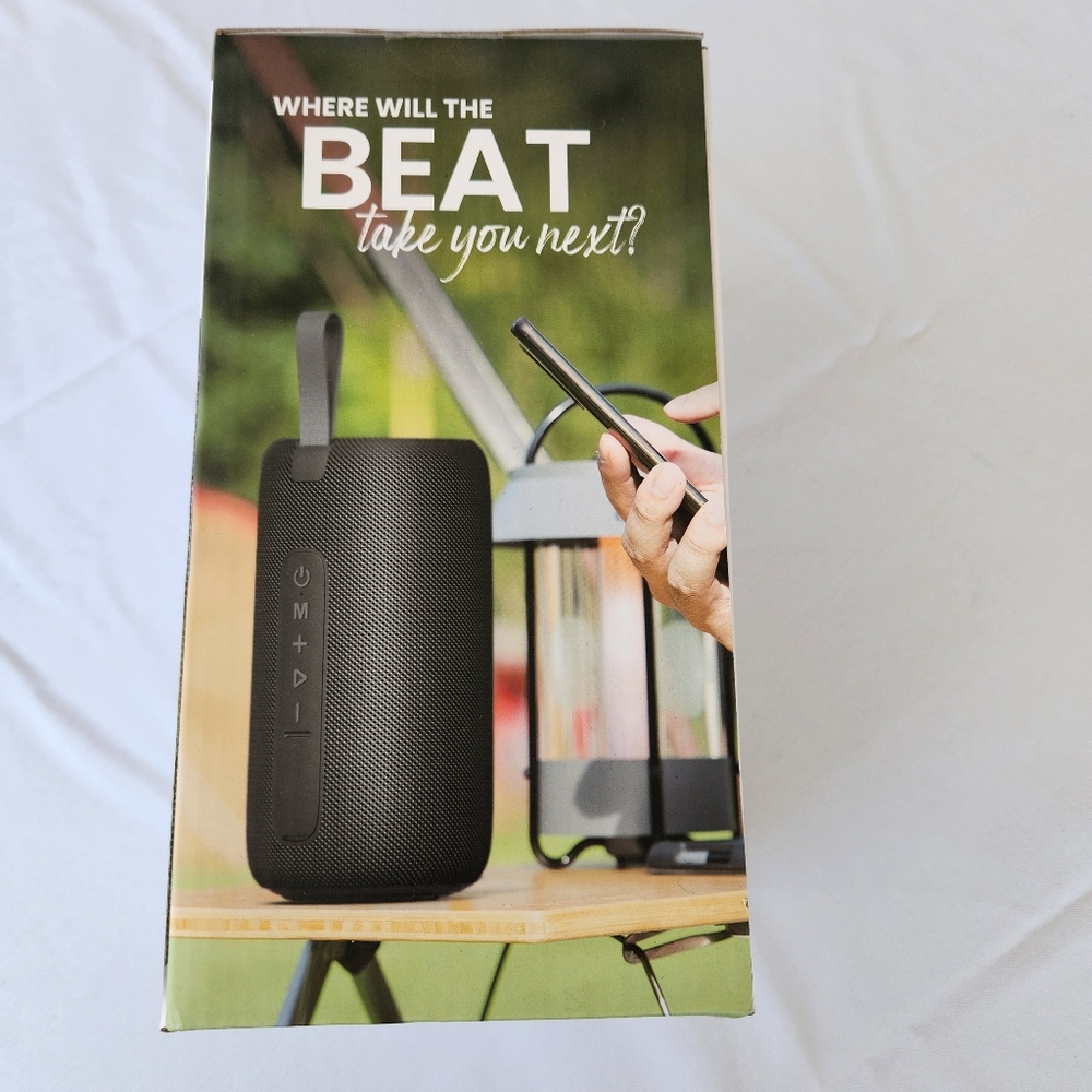 Portable Black Speaker